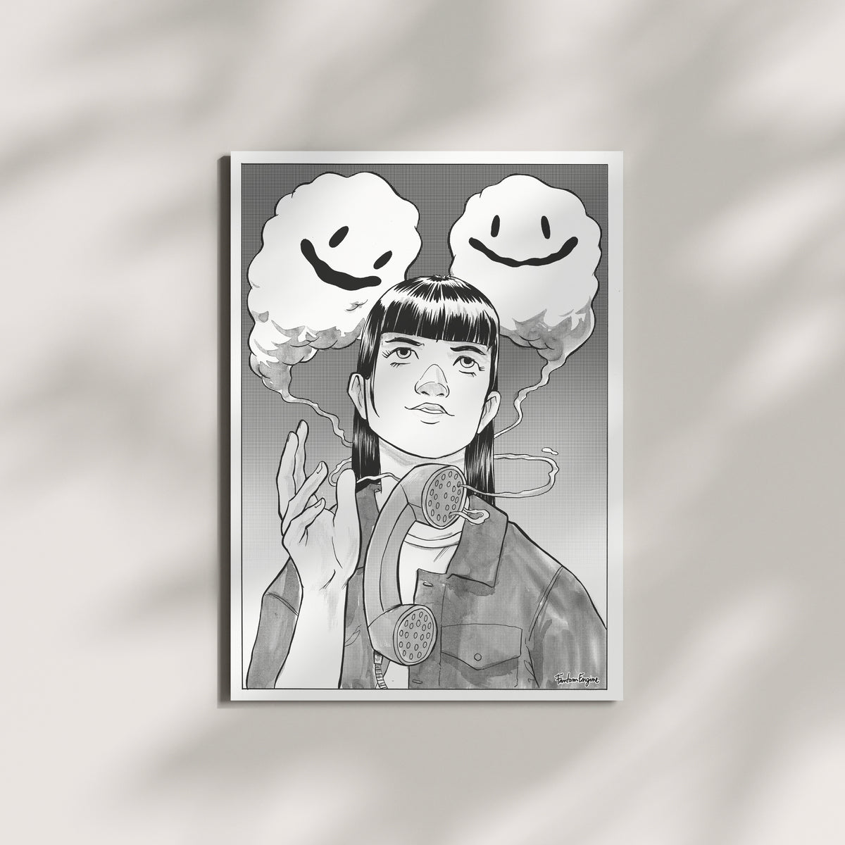 "My New Friends" print by Fantom ENGINE, view 5