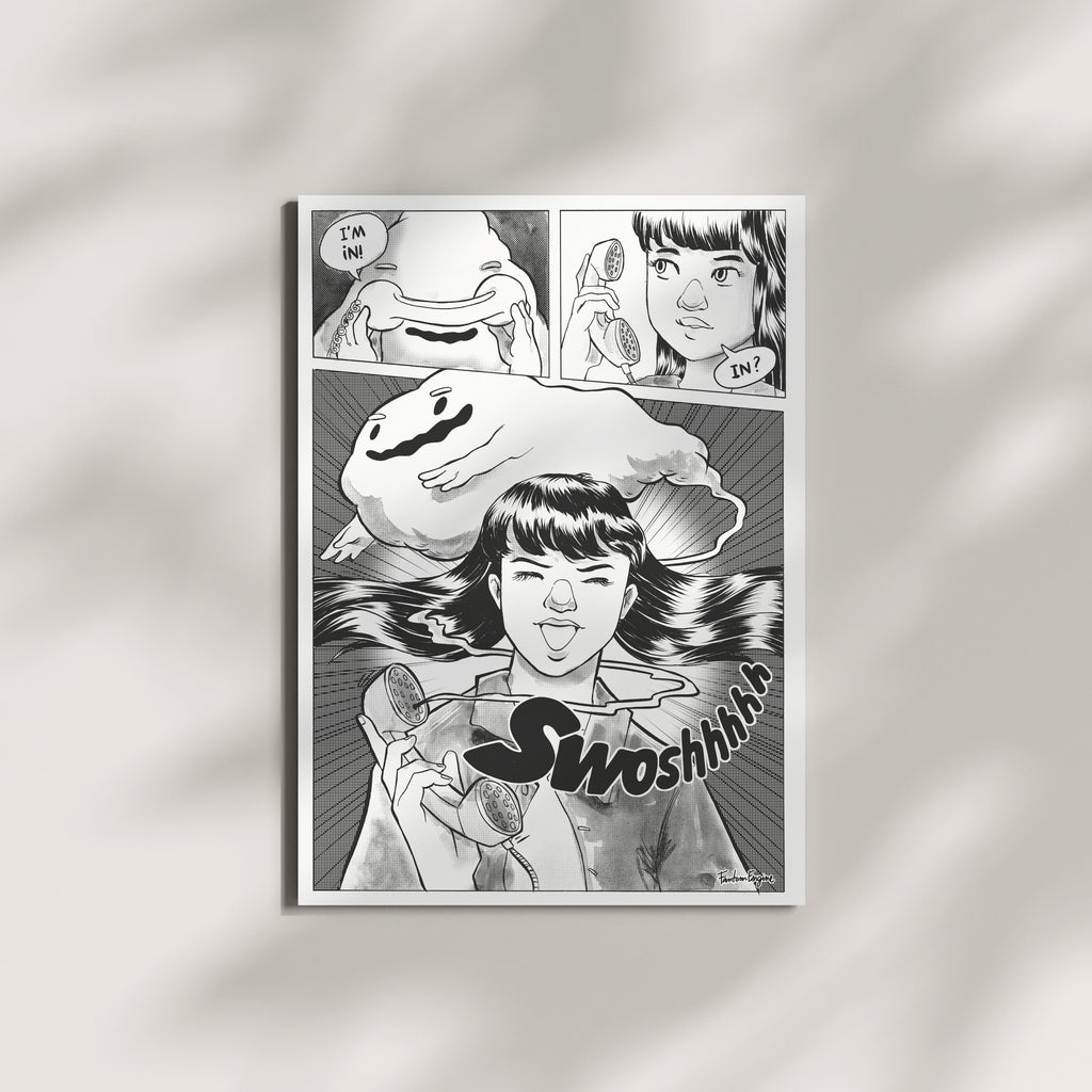"A Stranger Calls" print by Fantom ENGINE, view 4