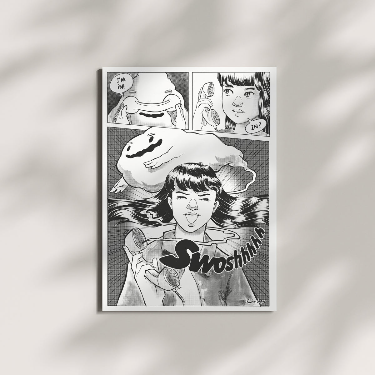 "A Stranger Calls" print by Fantom ENGINE, view 4