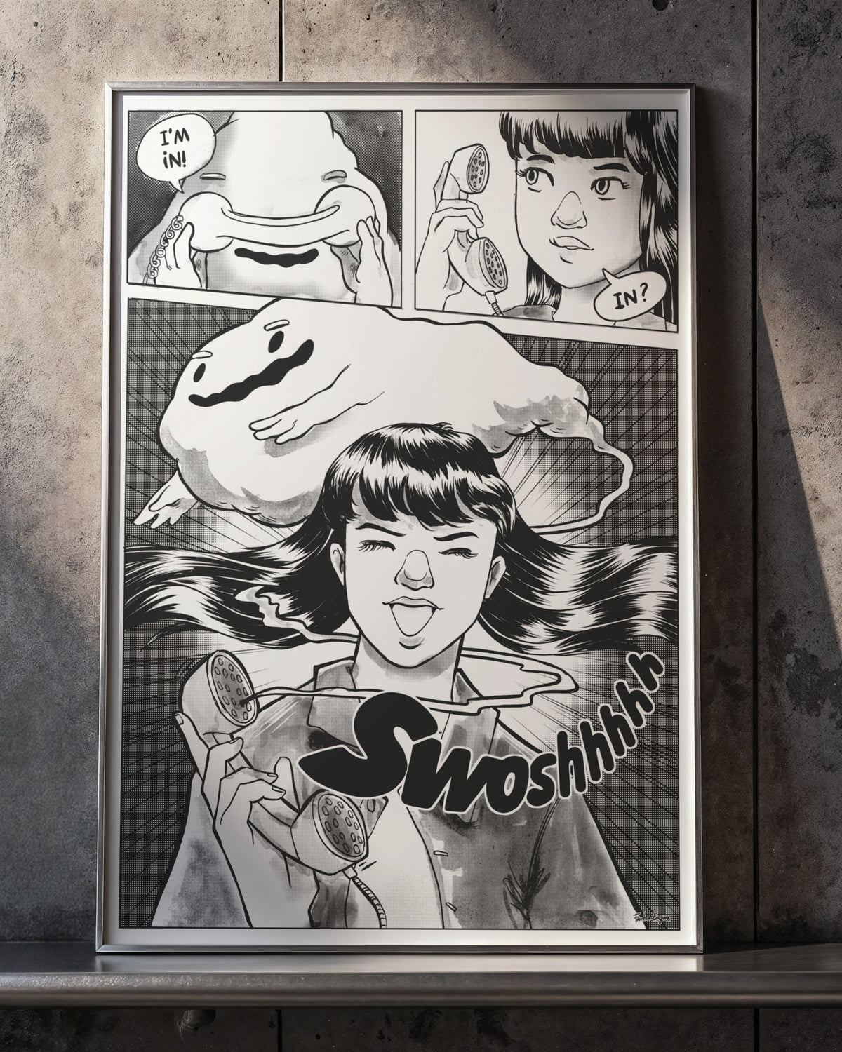 "A Stranger Calls" print by Fantom ENGINE, view 6