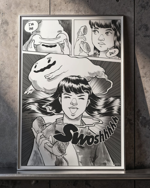 "A Stranger Calls" print by Fantom ENGINE, view 6