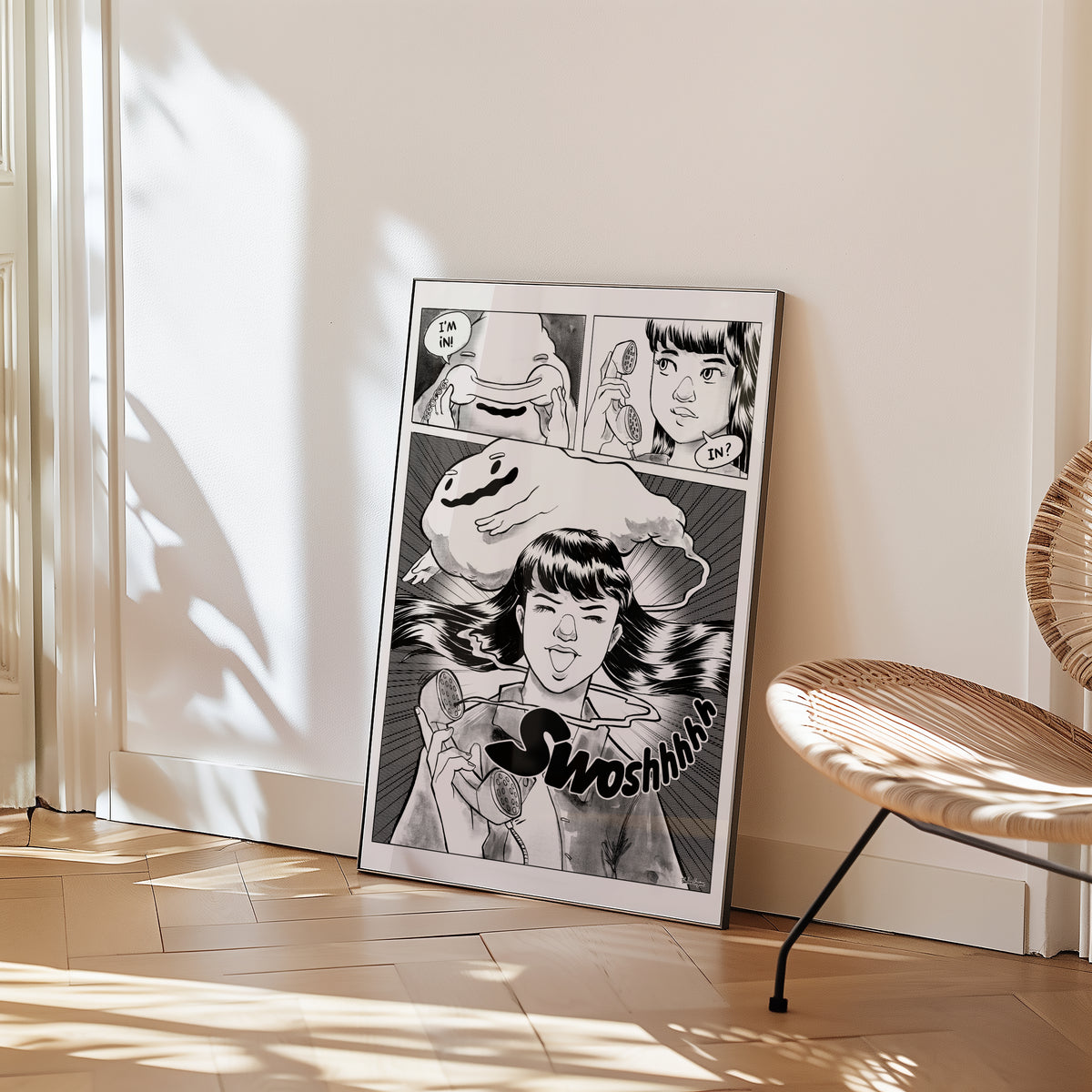 "A Stranger Calls" print by Fantom ENGINE, view 7
