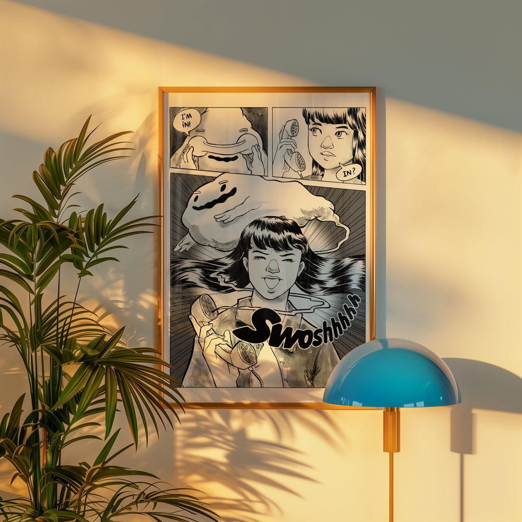 "A Stranger Calls" print by Fantom ENGINE, view 5